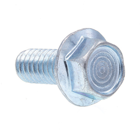 PRIME-LINE Serrated Flange Bolts 1/4in-20 X 5/8in Zinc Plated Case Hard Steel 25PK 9090627